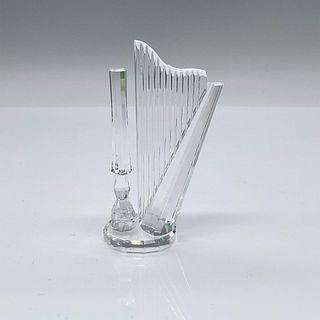 Swarovski Crystal Figurine, Harp