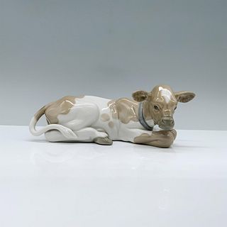 Lladro Porcelain Figurine, Cow 1004680