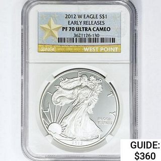 2012-W American Silver Eagle NGC PF70 UC