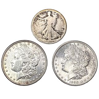 1890-1916-D Varied US Coinage [3 Coins]