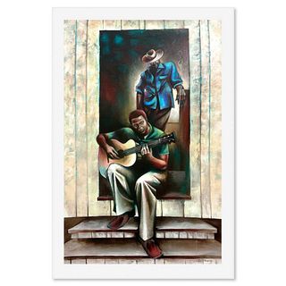 Danny Broadway, "Kat Daddy Blues" Limited Edition Serigraph, Numbered and Hand Signed with Letter of Authenticity