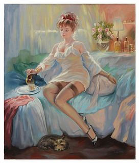 Taras Sidan- Original Giclee on Canvas "Alexandra"