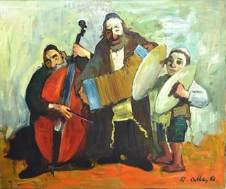 Adolf Adler- Original painting on canvas
