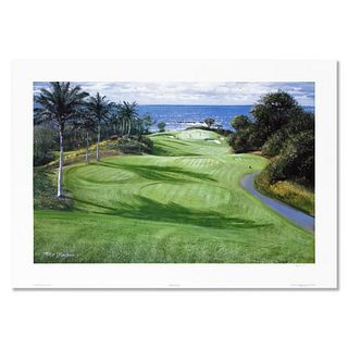 Peter Ellenshaw (1913-2007), "Mauna Kea - Eleventh Hole" Limited Edition Lithograph, Numbered and Hand Signed with Letter of Authenticity.