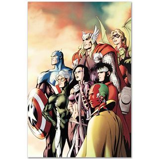Marvel Comics "I Am an Avenger #5" Numbered Limited Edition Giclee on Canvas by Alan Davis with COA.