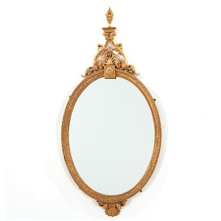 Very nice George III giltwood wall mirror