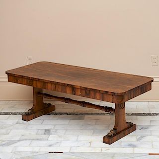 William IV bronze mounted coffee table
