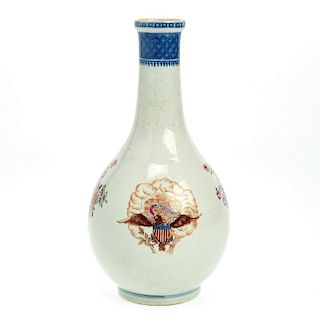 Rare Chinese Export American Eagle vase