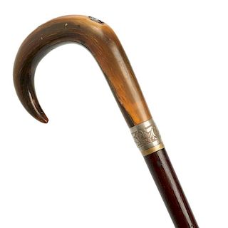 Antique Gentleman's single shot gun cane
