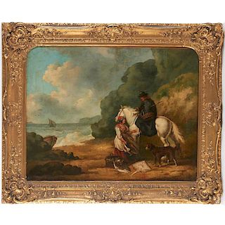 After George Morland, oil painting