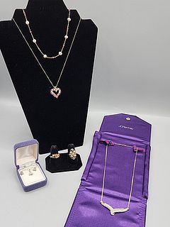 Group of 10k Gold Jewelry-Necklaces and More