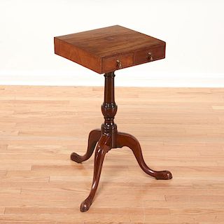 Chippendale tripod candle stand