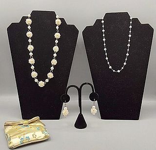 2 Natural Freshwater Pearl Necklaces- Honora