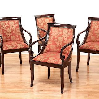 Set (6) Smith & Watson dining chairs