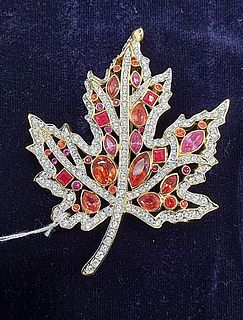 The Autumn Leaf Pin by Nolan Miller