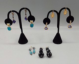 6 Pairs of Earrings- Joan Rivers and More