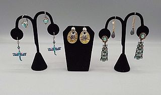 5 Pairs of Earrings-Joan Rivers and More 