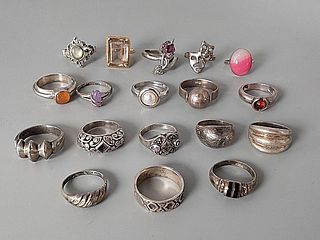 18 Rings-10K, Sterling, and More