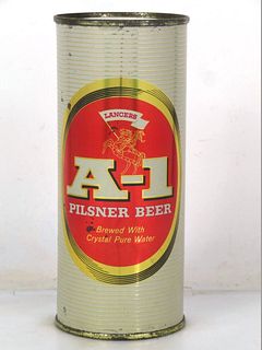 1959 A-1 Pilsner Beer 16oz One Pint Flat Top Can 224-12 Phoenix Arizona