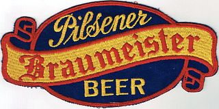 1936 Braumeister Pilsener Beer Back Patch Milwaukee Wisconsin