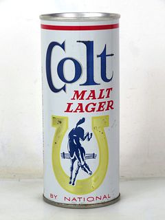 1967 Colt Malt Lager 16oz One Pint Tab Top Can T147-23 Baltimore Maryland