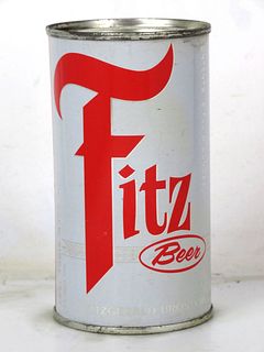 1962 Fitz Beer 12oz Flat Top Can 64-14.1a Willimansett Massachusetts