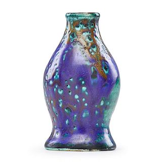 TIFFANY STUDIOS Experimental Favrile pottery vase