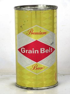 1961 Grain Belt Premium Beer 12oz Flat Top Can 74-01.1 Minneapolis Minnesota