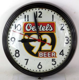 1955 Oertel's Beer Telechron Clock Louisville Kentucky