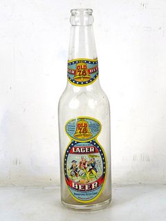 1933 Old 76 Lager Beer 12oz Bottle Bradford Pennsylvania