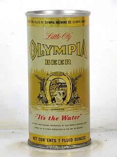 1961 Olympia Beer 7oz 7 to 8oz Can 242-05 Tumwater Washington