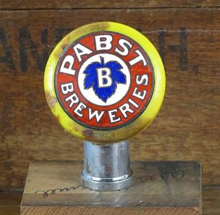 1938 Pabst Breweries Ball Knob Milwaukee Wisconsin