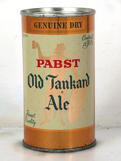 1959 Pabst Old Tankard Ale 12oz Flat Top Can 111-04 Milwaukee Wisconsin