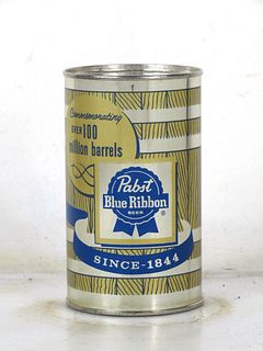 1955 Pabst Over 100 Million Barrels Mini Can Milwaukee Wisconsin