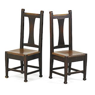 ROYCROFT Pair of side chairs