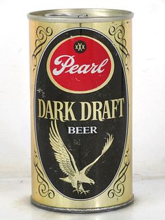 1968 Pearl Dark Draft Beer 12oz Tab Top Can T107-39 San Antonio Texas