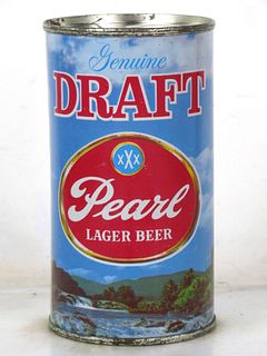 1964 Pearl Genuine Draft Beer 12oz Tab Top Can T107-36j San Antonio Texas