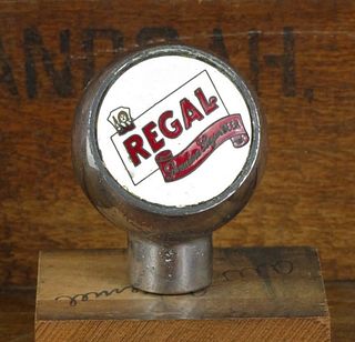 1949 Regal Genuine Lager Beer Ball Knob BTM-76 Miami Florida