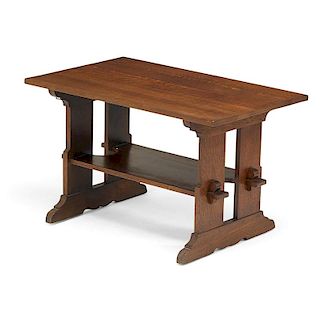 CHARLES STICKLEY Trestle table
