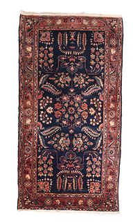 Antique Persian Mohajeran Sarouk  Rug
