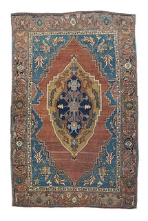 Antique Persian Bakhshaish Rug