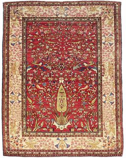 Fine Antique Persian Isfahan Rug