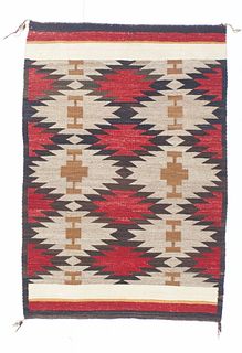 Antique American Indian Navajo  Rug