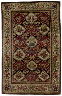Antique Persian Tehran Rug