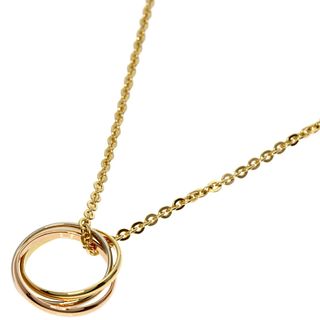 CARTIER BABY TRINITY 18K YELLOW GOLD NECKLACE