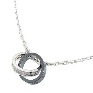 CARTIER 18K WHITE GOLD NECKLACE