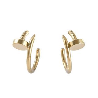 CARTIER JUSTE ANKLE 18K YELLOW GOLD EARRINGS