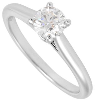 CARTIER 1895 DIAMOND SOLITAIRE RING