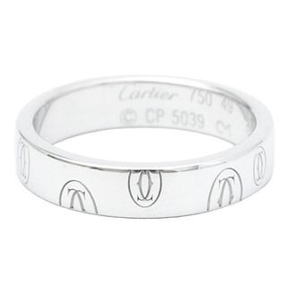 CARTIER HAPPY BIRTHDAY 18K WHITE GOLD BAND RING