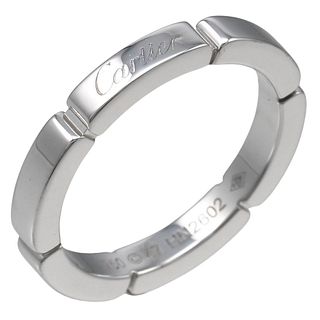CARTIER MAILLON PANTHÈRE 18K WHITE GOLD RING